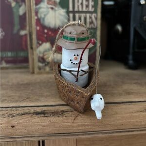 S’mores Original 2010 Fishing Boat Ornament